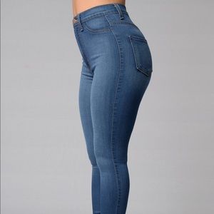 Fashion Nova High Rise Jeans